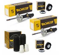 2 AMMORTIZZATORI ANT + KIT SUPPORTI E TAMPONI MONROE SMART FORTWO Cabrio 04>07