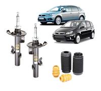2 Ammortizzatori Anteriori + Tamponi Parapolvere FORD Focus II C-MAX 2003-2012