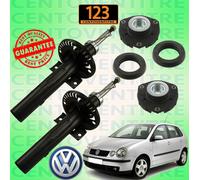 2 AMMORTIZZATORI ANTERIORI VOLKSWAGEN POLO 2002>2009 + SUPPORTI FEBI BILSTEIN