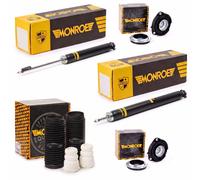 2 AMMORTIZZATORI POST + KIT SUPPORTI E TAMPONI MONROE DACIA DUSTER 10>18