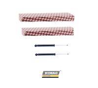 2 Ammortizzatori Posteriori Ashika Smart Fortwo Cabrio Coupe' 451 0.8 CDI 1.0