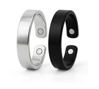 2 anelli Calmara per donne e uomini, anello Cal-mi regolabile da donna per migliorare il sonno, alleviare l'ansia, ridurre lo stress e mantenere la calma anelli