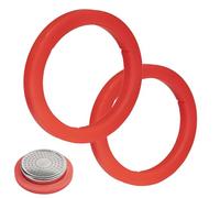 2 anelli di tenuta per macchina espresso E61 Gaggia Bianchi Ascaso Classic Faema E91 E98, diametro 73 x 57 x 8 mm, guarnizione in silicone per macchine espresso
