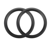 2 anelli per altoparlanti per auto 6,5" distanziatori cerchio decorativo audio