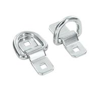 2 anelli per ancoraggio Acciaio A3 zincato Facili da installare 800/2400kg