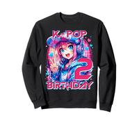 2 Anni 2 ° Compleanno K Pop Kids This Girl Loving K-Pop Felpa
