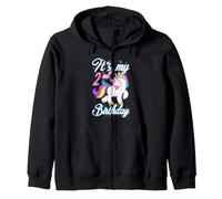 2 Anni Vestito Unicorno, è Il Mio 2° Compleanno. Felpa con Cappuccio