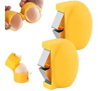 2 apri per guscio d'uovo, apri uova, clip per uova crude, non per uova sode, gadget da cucina per tagliare rapidamente i gusci d'uovo (A-2 pezzi)