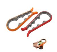 2 apriscatole multifunzione 4 in 1, con impugnatura ergonomica antiscivolo, per cucina, anziani, pazienti affetti da artrite e mani deboli