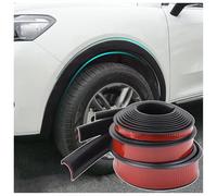 2 Articoli Listello Passaruota, per Opel Vectra Antara H G J Insignia Mokka Zafira Corsa k Razzi Parafango Dell'Auto Parafanghi Allargati, Parafango Svasato in Gomma 1.5M,A Black