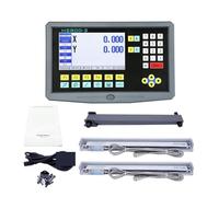 2 Asse multilingue Lcd. Kit HS800-2. Turning Torny FRESSING Digital Lettura Linear Glass Bilancia Encoder Greting Righello(0.001mm complete set)