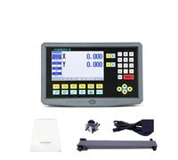 2 Asse multilingue Lcd. Kit HS800-2. Turning Torny FRESSING Digital Lettura Linear Glass Bilancia Encoder Greting Righello(HS800-2 LCD DRO)