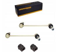 2 aste di accoppiamento Denckermann + gomma anteriore 21 mm per Opel Combo Me...