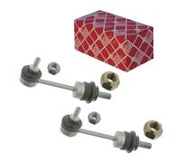 2 aste di accoppiamento Febi posteriori per BMW Serie 5 E60 E61 Serie 6 E63 E64