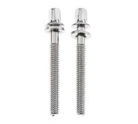 2 aste di tensione in acciaio inox per tamburo, accessori da 54 mm, colore: argento