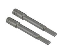 2 aste prolunga magnetiche adattatore rotondo 83 mm strumento in acciaio per meccanica e progetti strumento connettore magnetico