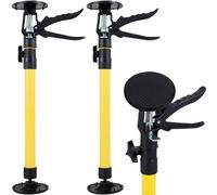 2 aste telescopiche di supporto rapido regolabili da 50 a 115 cm, sistema di supporto per terza mano, resistenti fino a 40 kg, aste di supporto antiscivolo per telaio della porta, piccolo puntello