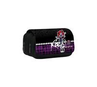 (2)Astuccio portamatite Monster High con cover staccabile e doppio strato per studenti