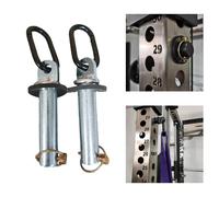 2 attacchi a sgancio rapido per Power Squat Rack per esercizi di fitness a