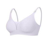 2 B Ware Biancheria intima sospesa gravidanza reggiseno senza cuciture gravidanza reggiseno aperto allattamento allattamento allattamento, Lilla, L
