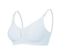 2 B Ware Biancheria intima sospesa gravidanza reggiseno senza cuciture gravidanza reggiseno aperto allattamento allattamento allattamento, Azzurro, L