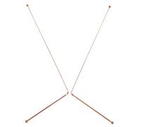 2 bacchette da rabdomante, bastoncini di divinazione spirituale, bacchette di