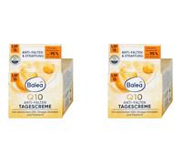 (2)BALEA DM COSMETICS Q10 CREMA GIORNO CREMA VISO ANTIRUGHE FF15 50ML 2X50ML