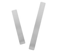 2 barre di ferro per magneti: strisce di ferro per bacheche con supporto