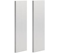 2 barre piatte quadrate in alluminio, 3 mm di spessore x 5,1 cm di larghezza x 30,5 cm di lunghezza, piastra multiuso 6061, T6511 solido nuovo MLL, per lavori artigianali, ricoperti con pellicola