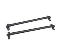 2 barre portapacchi universali, in alluminio, portatutto con serratura, portata 75 kg, barre trasversali per portabici, box da tetto o come porta sci