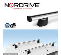 2 BARRE PROFESSIONAL ALLUMINIO NORDRIVE CON SERRATURA CITROEN NEMO DAL 2008-
