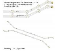 2 BARRE STRIP LED SAMSUNG D3GE-320SM1-R2 2013SVS32 PER TV SAMSUNG UE32H5303AK