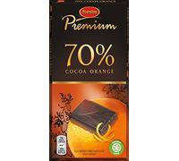 2 barrette da 100 g di Marabou Premium Orange - Originale - Svedese - Cioccolato fondente - 70% Cacao