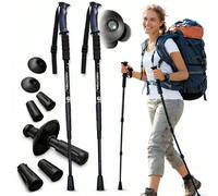 2 bastoncini da nordic walking pieghevoli - Bastoni da trekking e escursionismo regolabili e anti-shock per il fitness all'aperto ⭐Descrizione del prodotto✅2 bastoncini da nordic walking pieghevoli co