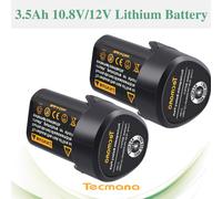 2 Batteria Al litio 3.5Ah per Bosch BAT411A BAT412A BAT413A GDR GSB GLI 10.8V-Li
