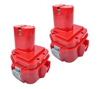 2 batterie 12 V 5,0 Ah per Makita PA12 1222 1220 1233 1234 1235 1235F 192696-2 192698-8 192698-A 193138-9 193157-5 - 5 Batteria per attrezzi 0 mAh