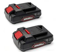 2 batterie 2,0 Ah Pap 20 B3, A1, A2, A3, B1, compatibili con dispositivi di famiglia Parkside X 20 V, per dispositivi a batteria e caricabatterie PLG 20 A1/C1/C3/A3 agli ioni di litio