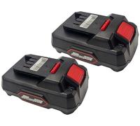 2 batterie 20 V 2,0 Ah compatibili con serie Parkside XTEAM, X 20 V Team Tools, ricambio per Parkside Pap 20 B3, Pap 20 A3, A1, B1, A2