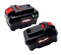 2 batterie 5,0 Ah Pap 20 B3, A1, A2, A3, B1, batteria agli ioni di litio compatibile con dispositivi Parkside X 20 V, per dispositivi a batteria Parkside X 20 V e caricabatterie PLG 20 A1/C1/C3/A3