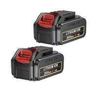 2 batterie agli ioni di litio da 4,0 Ah per DeWalt XR, ASUNCELL 20 V per batteria DeWalt da 18 V DCB204 DCB206 DCB180 DCB181 DCB182 DCB184 DCB201 serie compatibile con strumenti da 18 V/20 V