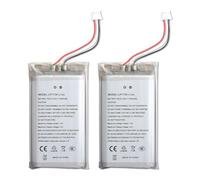 2 batterie agli ioni di litio per Sony PS5, batteria di ricambio per PS5 PlayStation 5 DualSense Wireless Controller, modello LIP1708 agli ioni di litio