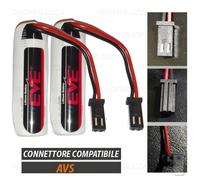 2 Batterie allarme AVS 3,6V 2700mAh pile per rilevatore infrarosso spectrum