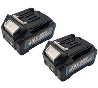 2 batterie BL4020 per Makita BL4020 BL4025 BL4040 BL4050B BL4050F 191B36-3 191L29-0 191X65-8 191B26-6, per Makita 40V LS004GZ MP001G MR00001G 06G MR0 07G MR009G CF001G DF001G GA003G GA005G GA011G