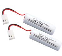 2 batterie di allarme BAT04 compatibili con Batli04, D8903, LI04, MGL956439 DAITEM Hager 3,6 V 2700 mAh Li-SOCl2