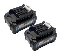 2 batterie di ricambio BL4020, compatibili con Makita 191L29-0 BL4020, 191B36-3 BL4025, 191B26-6 BL4040, agli ioni di litio 40 V, 2,0 Ah