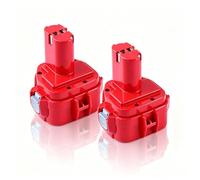 2 batterie di ricambio da 12 V, 5000 mAh, per batteria Makita PA12 1220