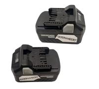 2 batterie di ricambio da 36 V/18 V per HiKOKI BSL36A18 BSL36A18X BSL36B18, WH36DC WR36DA G3613DA DH36DPA DV36DA WH36DB WR36DC G3610DA DH3628DA DS36DA C3600 7DB CJ3 Batteria per attrezzi 6DA CR36DA