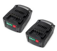 2 batterie di ricambio per Metabo LiHD 18 V, batteria al litio compatibile BSZ18, MTB18B, BS18LT, SB18LT (5,0 Ah, 90 Wh)
