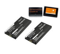 2 batterie di ricambio VS-SH2000-C00 per Vivint Smart Hub Control Panel, 12047088-00, 10-600013-001 Li-Polymer 5100 mAh/3,8 V