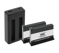 2 batterie + doppio caricatore (USB) compatibili con Insta360 One X2 Action Cam/con cavo micro USB / 2 batterie ricaricabili contemporaneamente